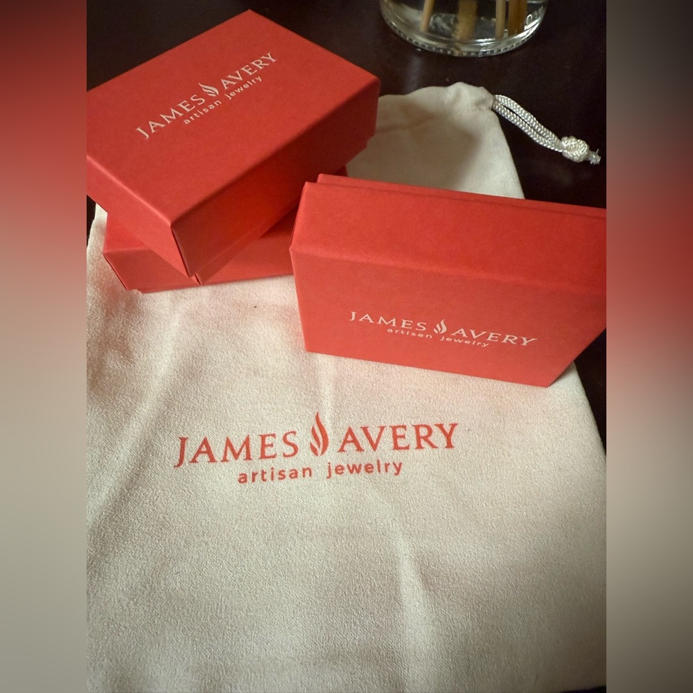 James Avery Changeable Charm Necklace + 2 Charms